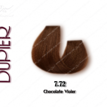 رنگ موی دوپیر شکلاتی بنفش شماره 7.72