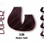 رنگ موی دوپیر شرابی متوسط شماره 5.20