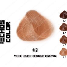 رنگ مو اچ اس لاین بلوند قهوه خیلی روشن 9.7