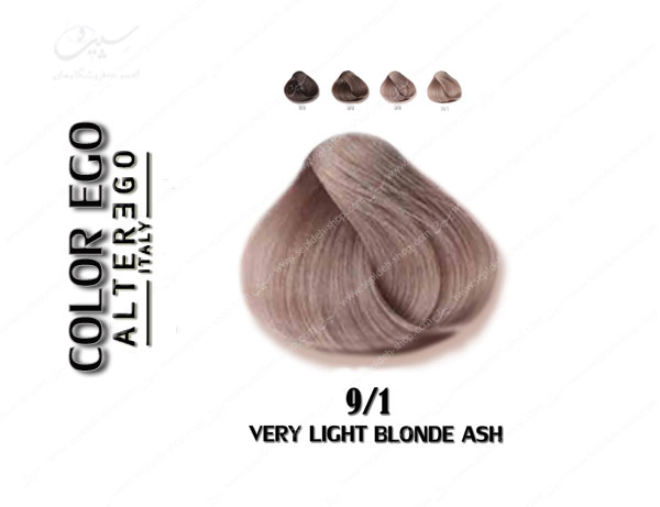 رنگ مو کالراگو بلوند خاکستری خیلی روشن 9.1