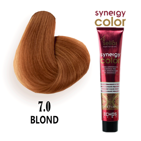 رنگ مو فاقد آمونیاک بلوند سینرژی اچ اس لاین 7.0