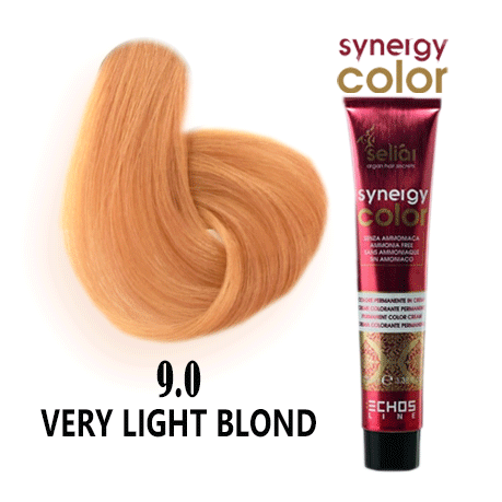 رنگ مو فاقد آمونیاک بلوند خیلی روشن سینرژی اچ اس لاین 9.0